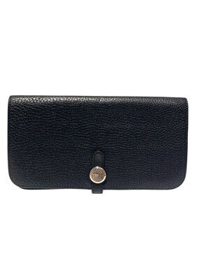 Hermes Dogon Wallet Leather